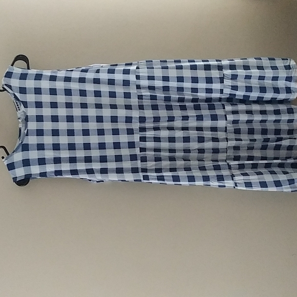 Gingham Sleeveless Summer Dress sz L - Picture 15 of 15